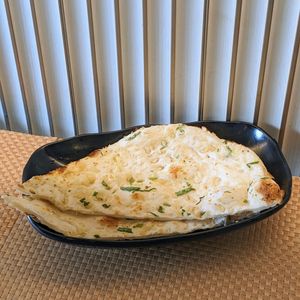 Vegan Garlic Naan at Bazil Kitchen in Central Singapore