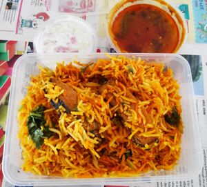 Fish Biryani - Circuit Breaker delivery at Bazil Kitchen in Central Singapore