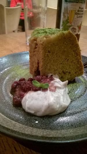 Nice desert without sugar! at Itadakizen in London