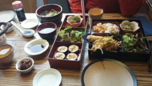 a lunchtime feast  at Itadakizen in London