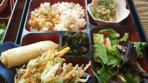 Lunchtime Bento box  at Itadakizen in London