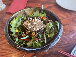 Seaweed salad  at Itadakizen in London