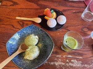 Desserts  at Itadakizen in London