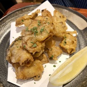 Vegan Calamari   at Itadakizen in London