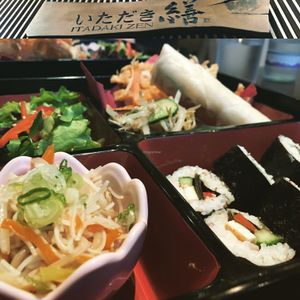 bento box at Itadakizen in London