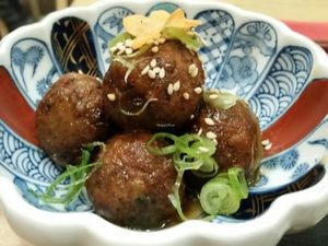 okra balls at Itadakizen in London