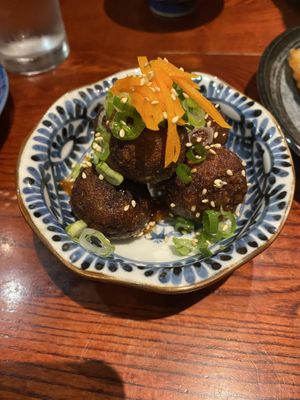 Vegan Meat Balls  at Itadakizen in London