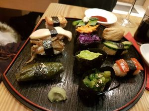 12 piece sushi set at Itadakizen in London
