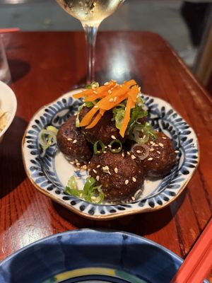 Vegan Meatballs  at Itadakizen in London