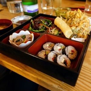 Bento box at Itadakizen in London