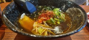 Dumpling soup at Itadakizen in London