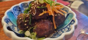 Meatballs at Itadakizen in London