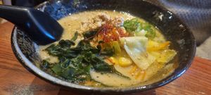 Ramen tonkotsu at Itadakizen in London