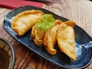 Gyoza Dumplings at Itadakizen in London