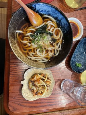 Udon noodles   at Itadakizen in London