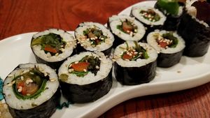 sushi at Itadakizen in London