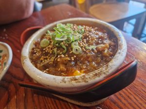 Mapo tofu was good at Itadakizen in London