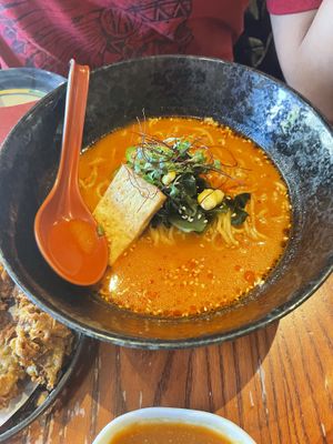 spicy ramenn  at Itadakizen in London