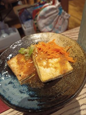 Tofu steak at Itadakizen in London