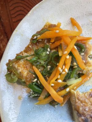 Tofu steak  at Itadakizen in London