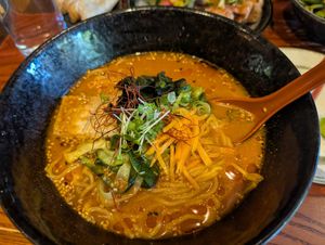 Spicy ramen at Itadakizen in London