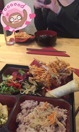 Bento box at Itadakizen in London