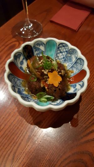 veg balls at Itadakizen in London