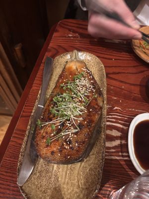 Miso auberginee  at Itadakizen in London