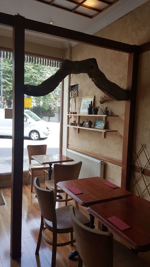 The entrance at Itadakizen in London