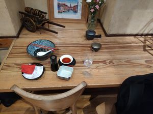 From a previous customer... It took 10 minutes for them to take the dishes, but they did not clean the table. at Itadakizen in London