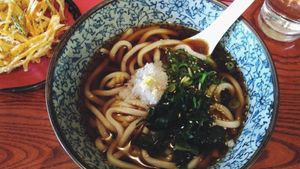 Kakiage Udon at Itadakizen in London