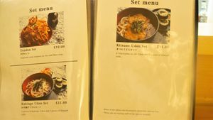 Menu 5/8 at Itadakizen in London