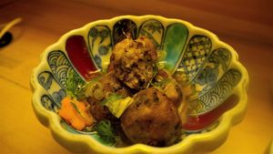 Okara Ball [£5.00] at Itadakizen in London