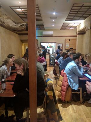 Seating in the Restaurant at Itadakizen in London