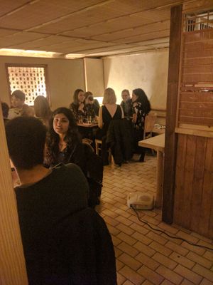 Basement level of Restaurant at Itadakizen in London