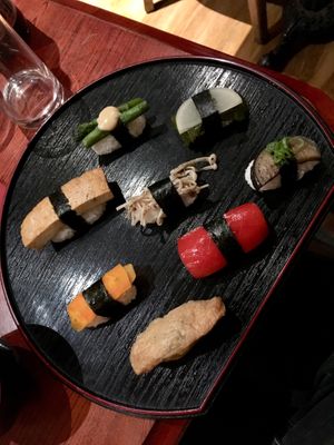8 piece sushi at Itadakizen in London