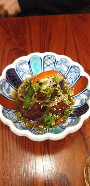 Okara balls - a must try at Itadakizen in London
