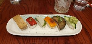 Sushi at Itadakizen in London