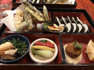 Bento box at Itadakizen in London