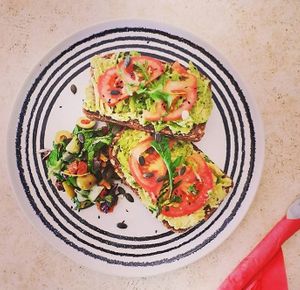 Avocado toast , simple and perfect  at Burgau Sports Centre in Vila Do Bispo