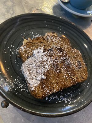 Banana bread   at Sip and Wonder in Alicante