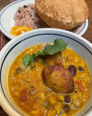 Bean curry  #Veganuary at Kousaiken Gu in Kamakura