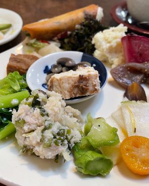 Vegetable assortment  #Veganuary at Kousaiken Gu in Kamakura