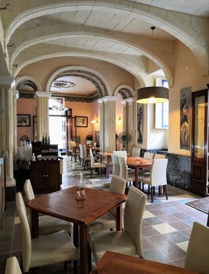 Stunning interior at Bottegin in Rabat