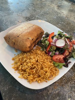 Vegan chimichanga   at Old Town Mexican Cafe in Key West