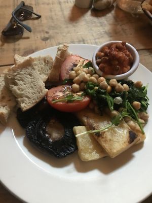 Vegan breakfast at House of Plates in Castlebar