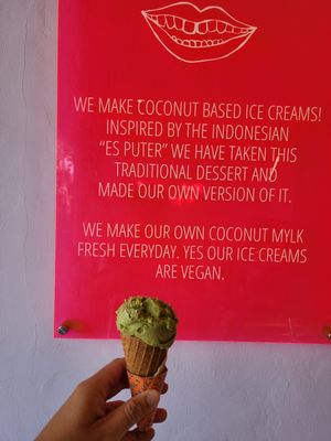 Matcha at Mad Pops in Canggu