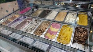 display case at Mad Pops in Canggu