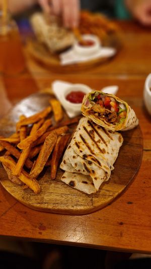 Mushroom Soya Wrap at Soul Food in Kandy