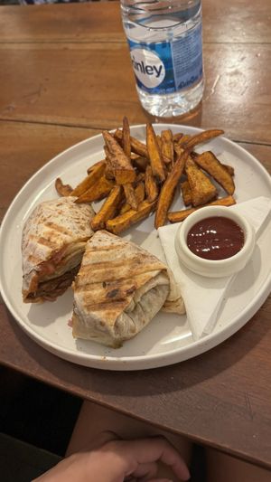 Jackfruit wrap  at Soul Food in Kandy